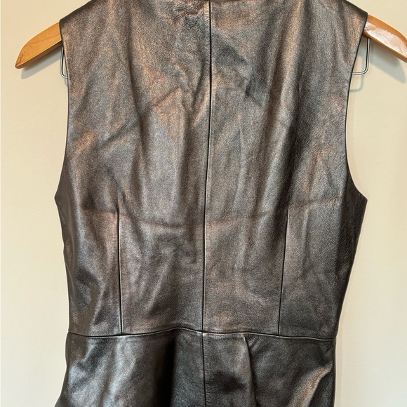 Trina Turk Leather Vest - Picture 5 of 5